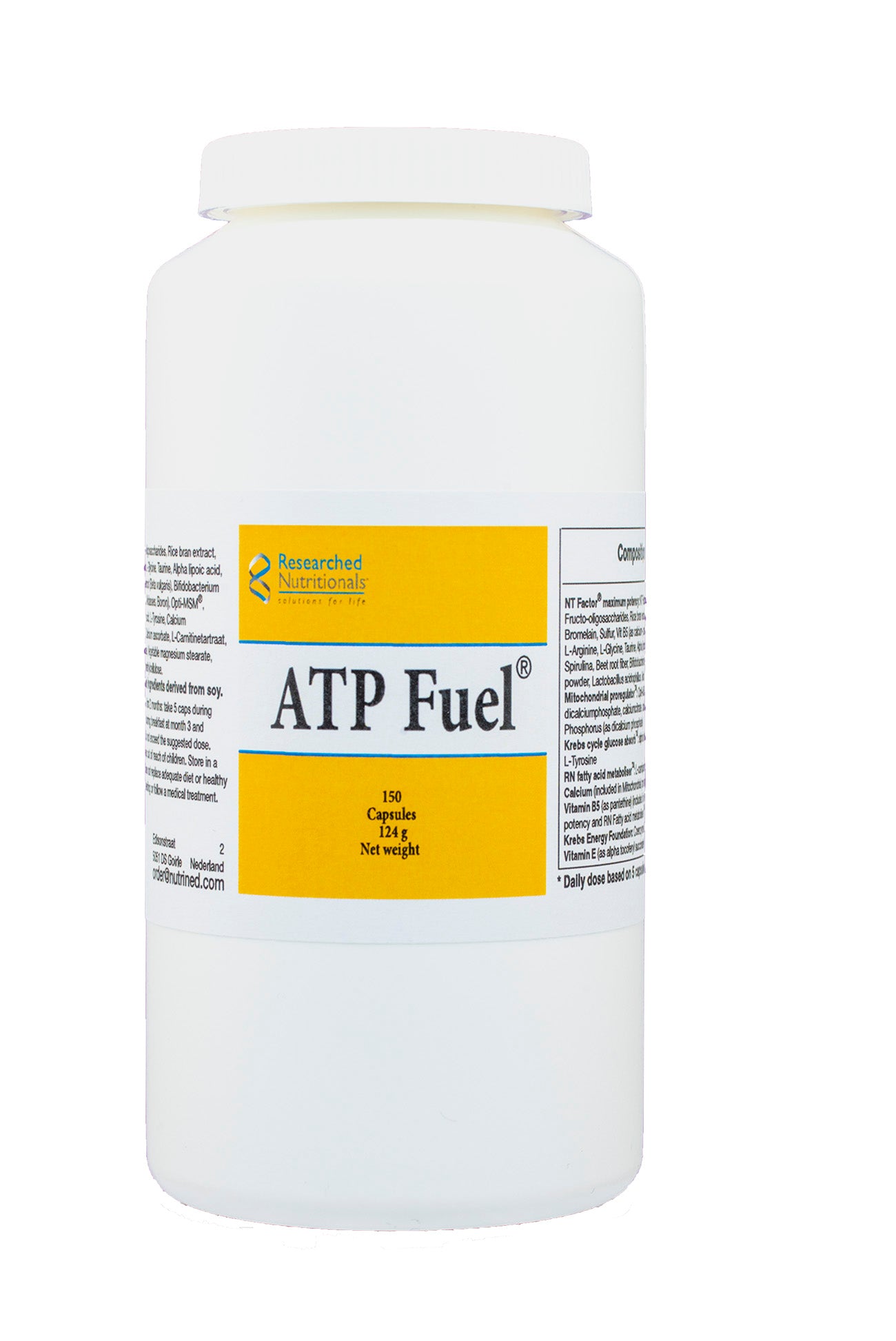 Researched Nutritionals  ATP Fuel 150's