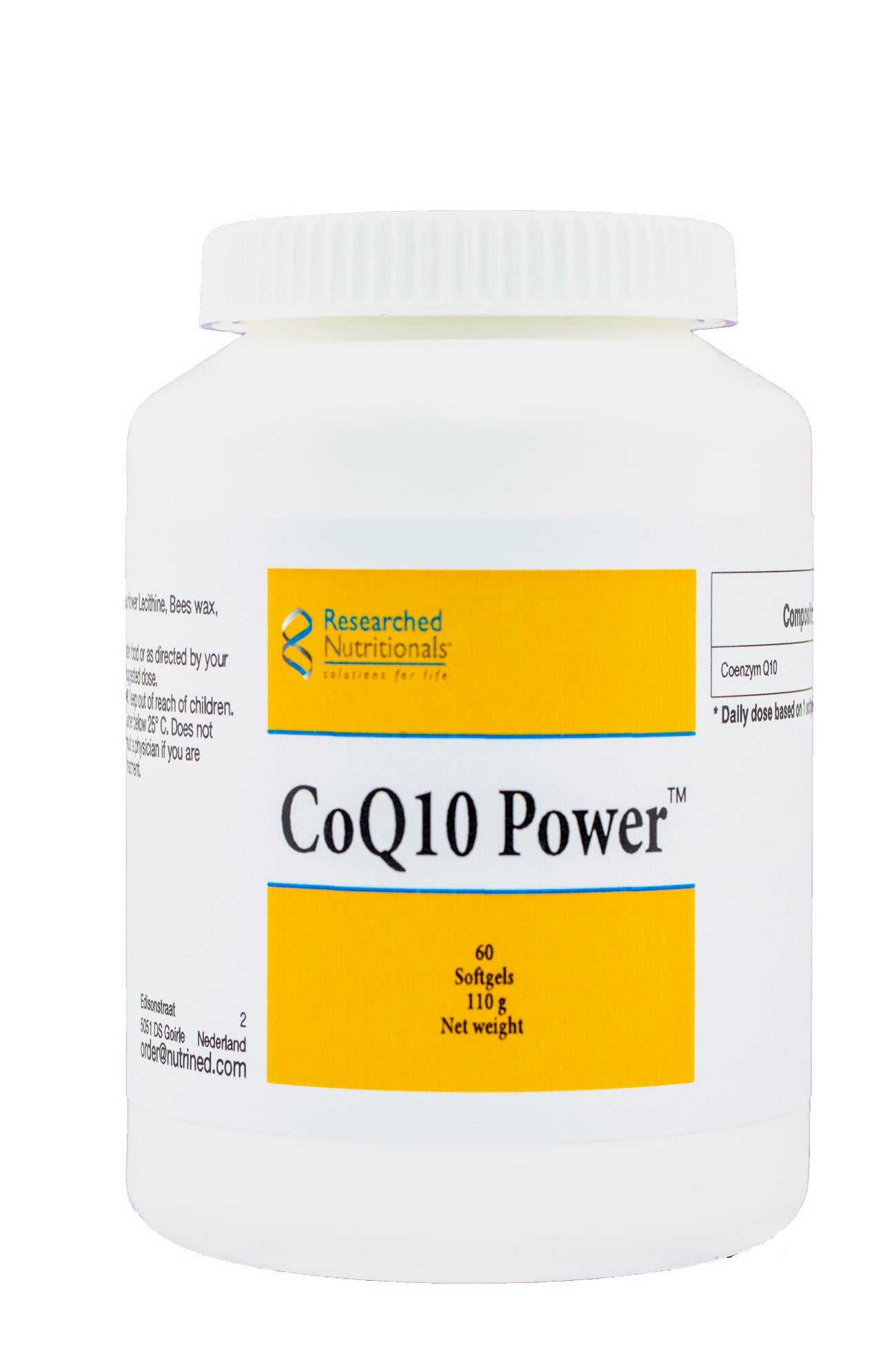 Researched Nutritionals  CoQ10 Power 60's