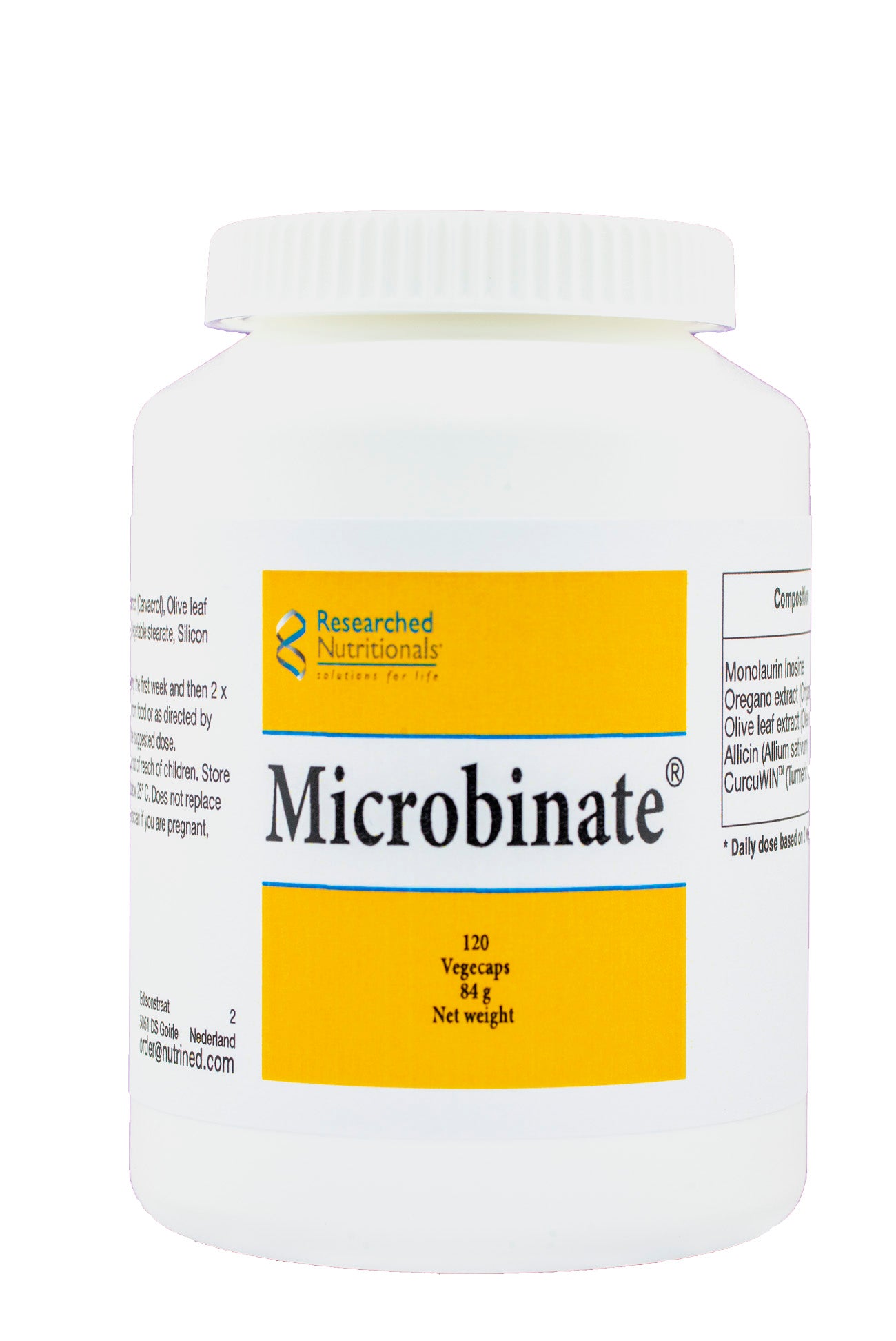 Researched Nutritionals  Microbinate 120's