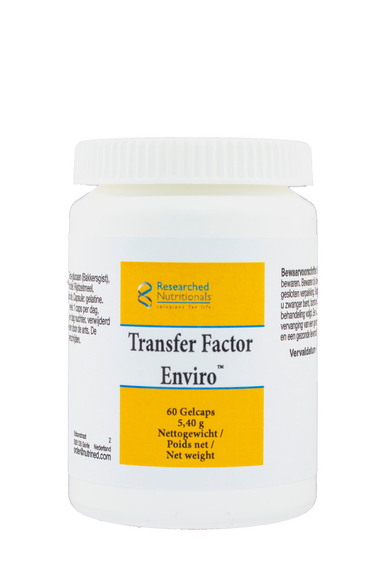 Researched Nutritionals  Transfer Factor Enviro 60's