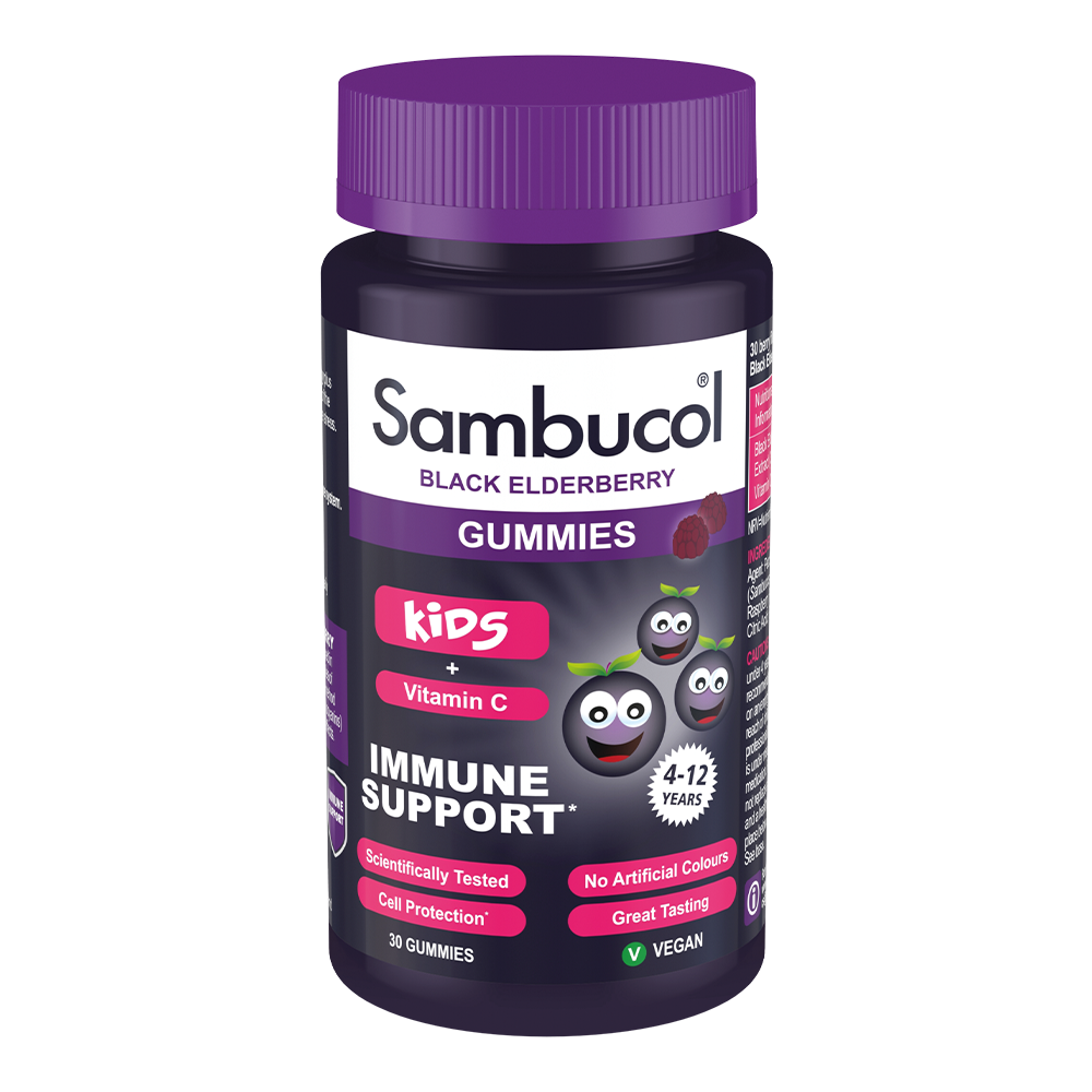 Sambucol  Kids + Vitamin C Immune Support Gummies 30's