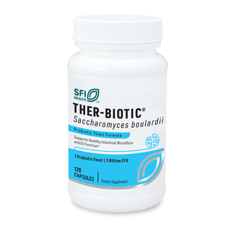 Ther - Biotic Saccharomyces Boulardii 120 Capsules - SFI Health by Klaire Labs