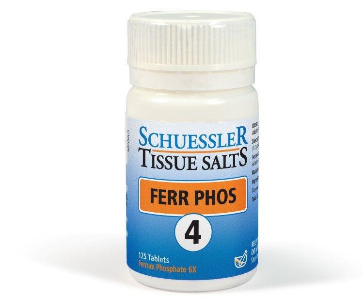 Schuessler  4 Ferr Phos 125 tablets