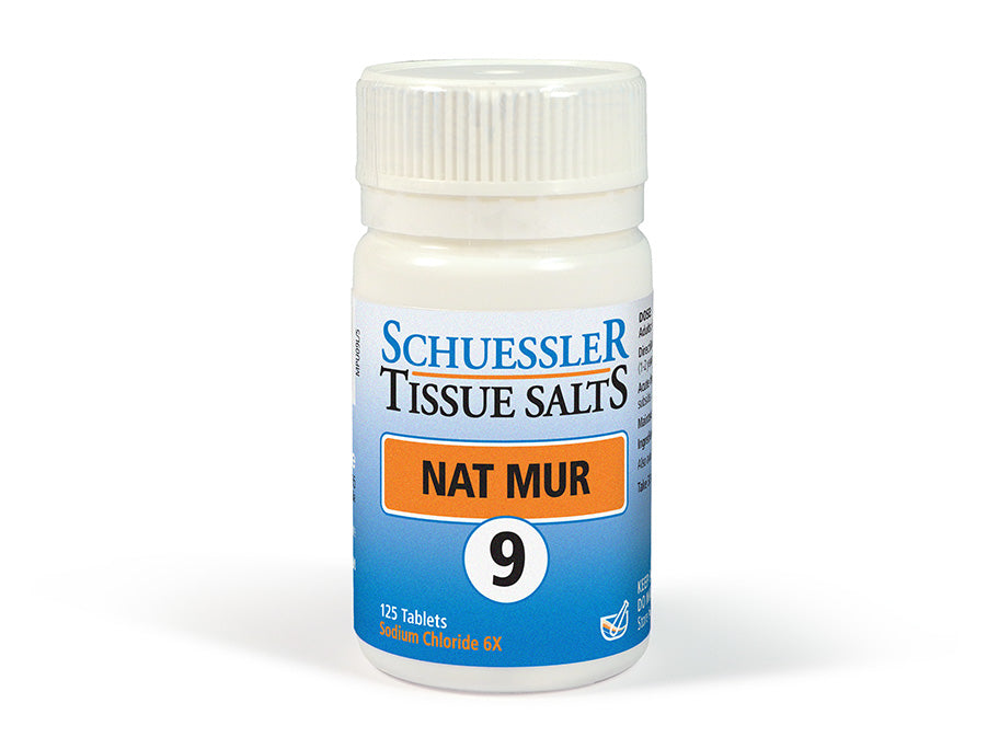 Schuessler  9 Nat Mur 125 tablets