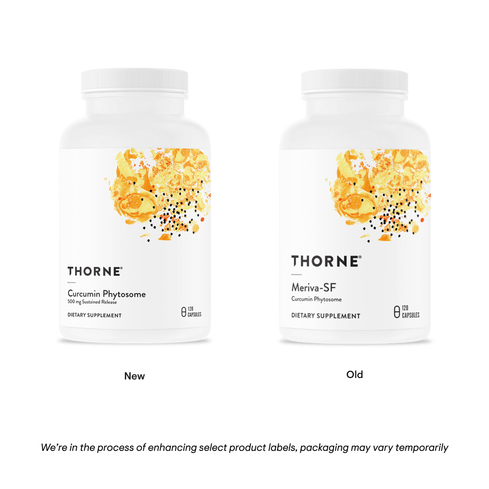 Curcumin Phytosome, 1000mg (Meriva 500 - SF) 120 veg caps - Thorne Research by Thorne