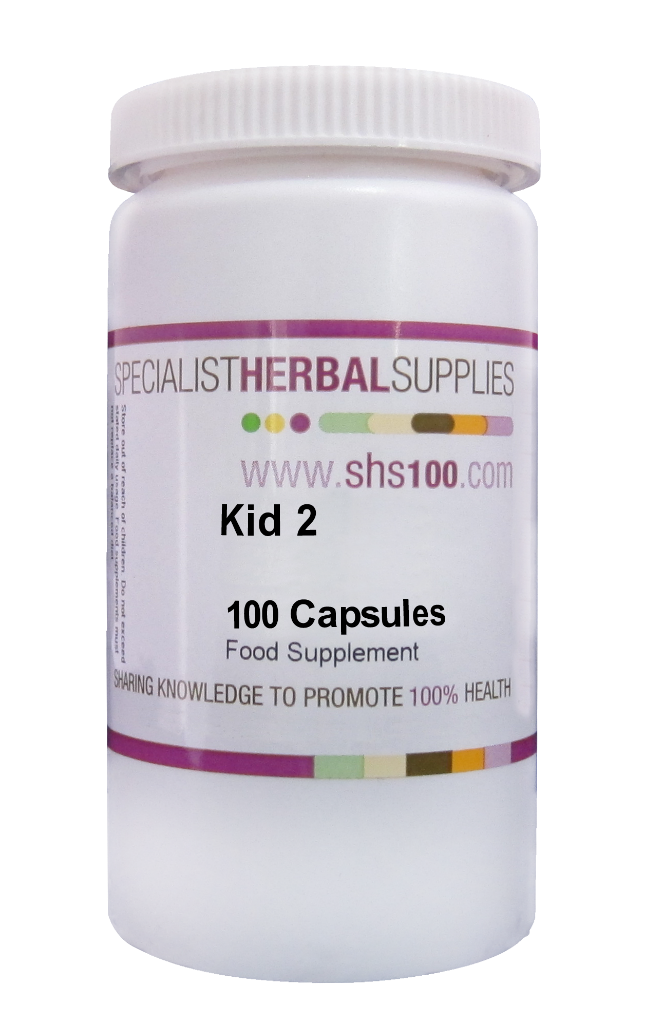 Specialist Herbal Supplies (SHS)  Kid 2 Capsules 100's