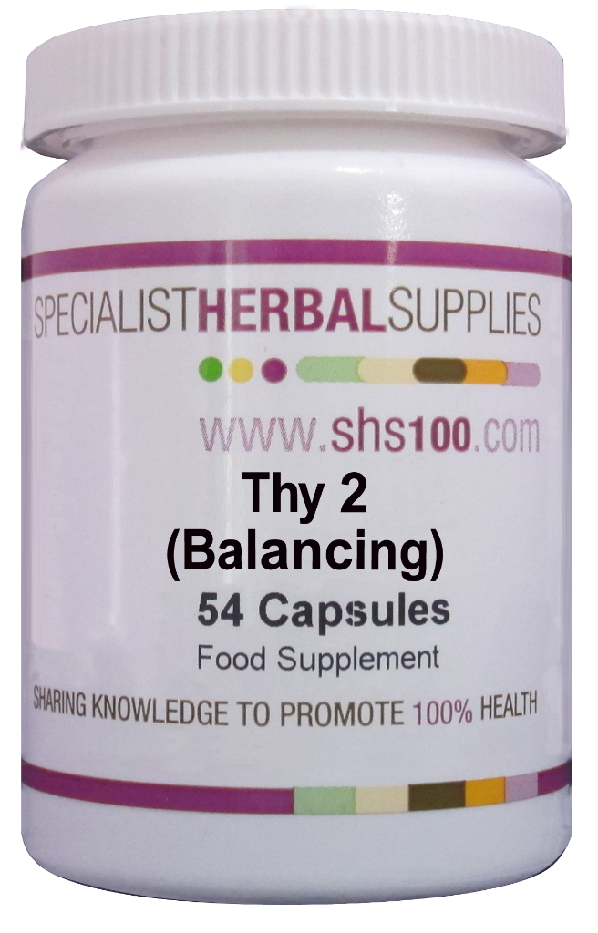 Specialist Herbal Supplies (SHS)  Thy-2 (Balancing) Capsules 54's