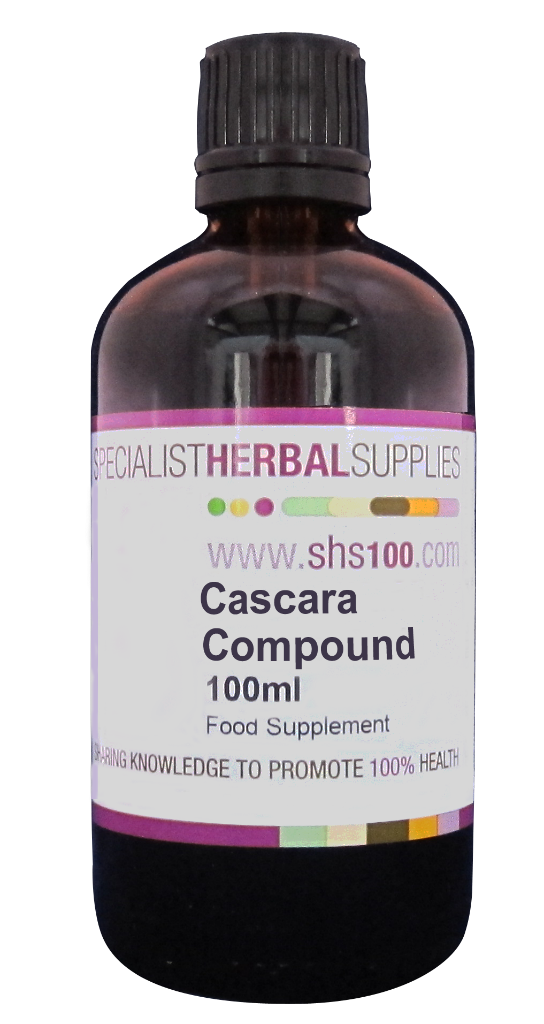 Specialist Herbal Supplies (SHS)  Cascara Compound Drops 100ml