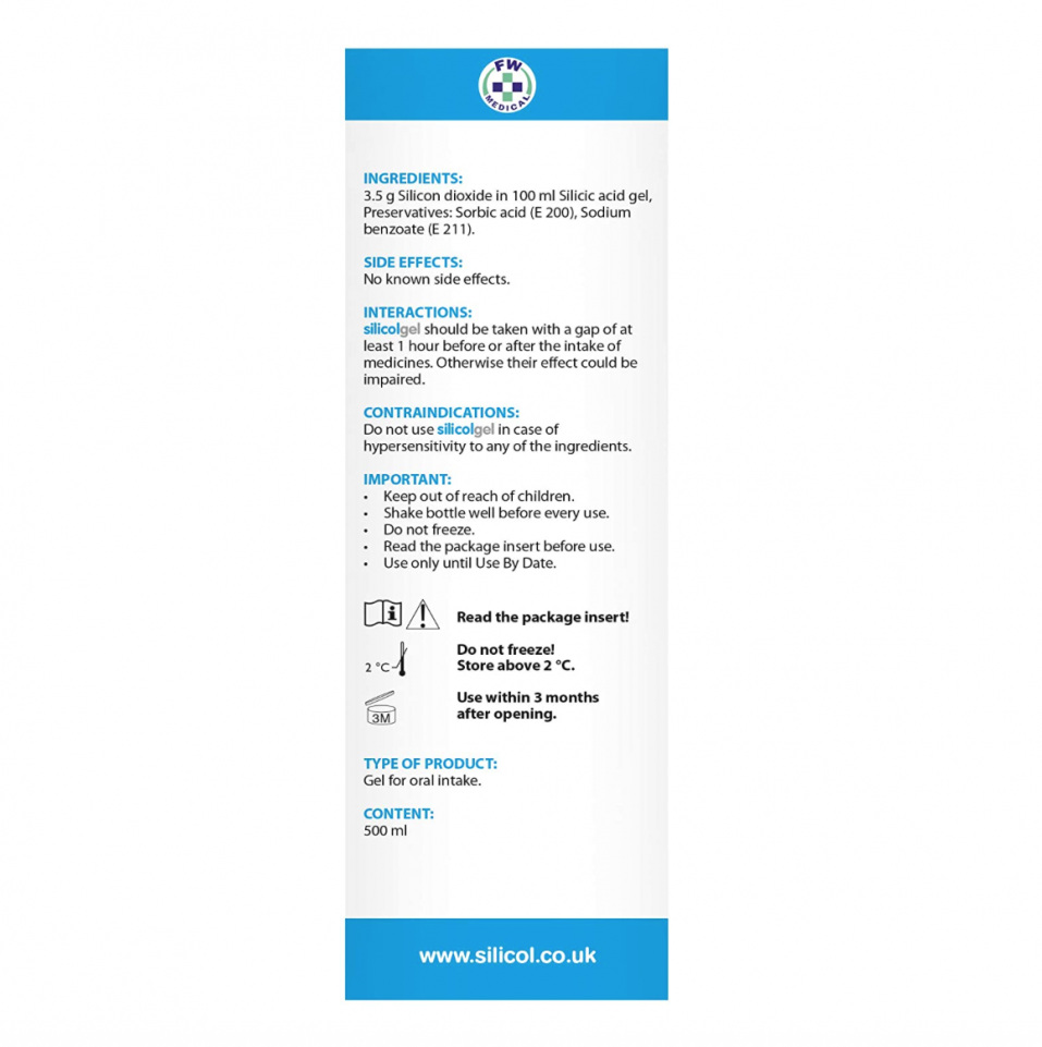 silicolgel  silicolgel 500ml