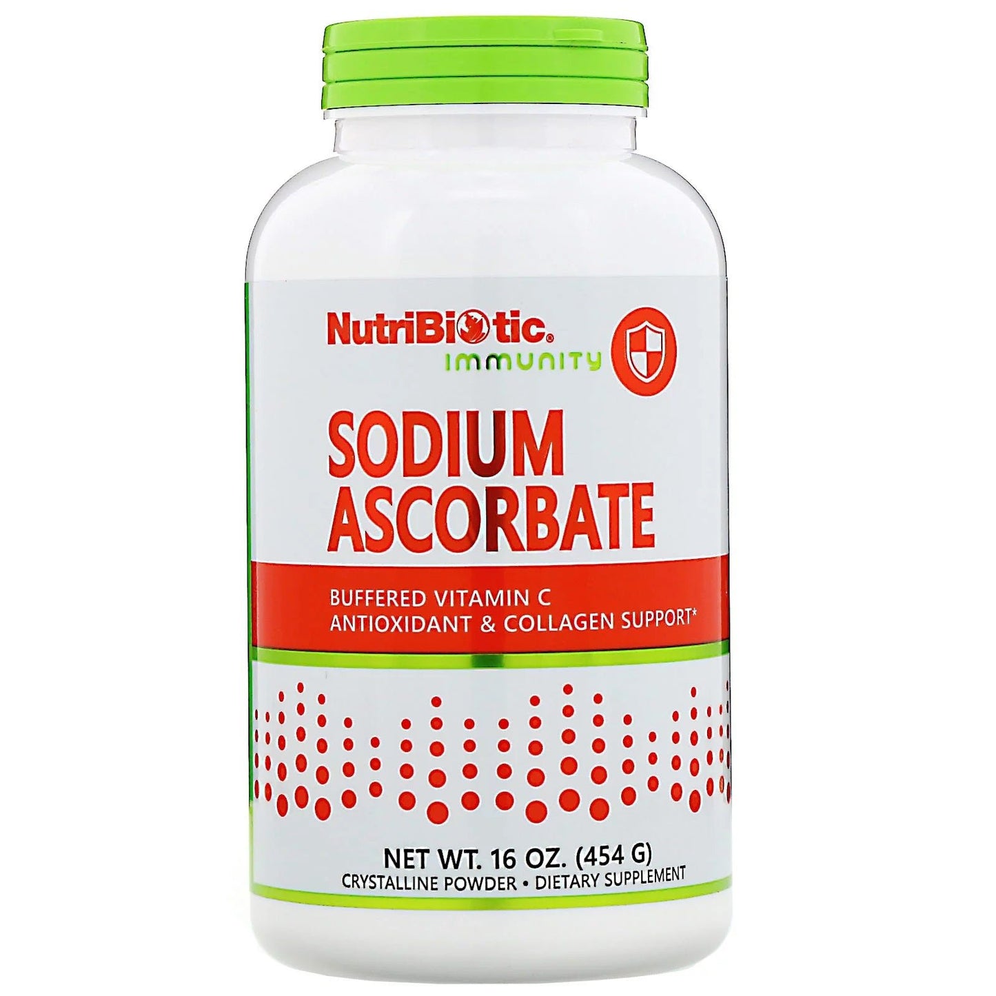 Sodium Ascorbate, Crystalline Powder, 454g NutriBiotic by NutriBiotic