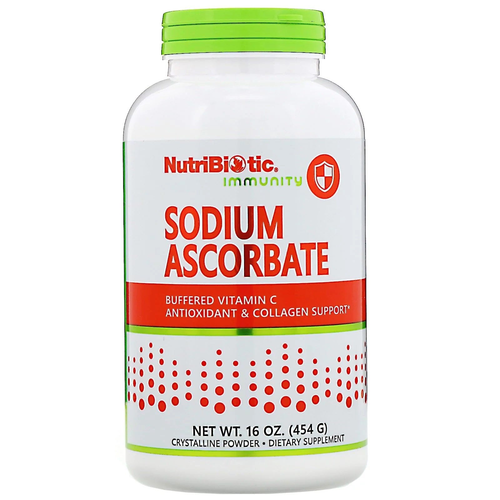 Sodium Ascorbate, Crystalline Powder, 454g NutriBiotic by NutriBiotic