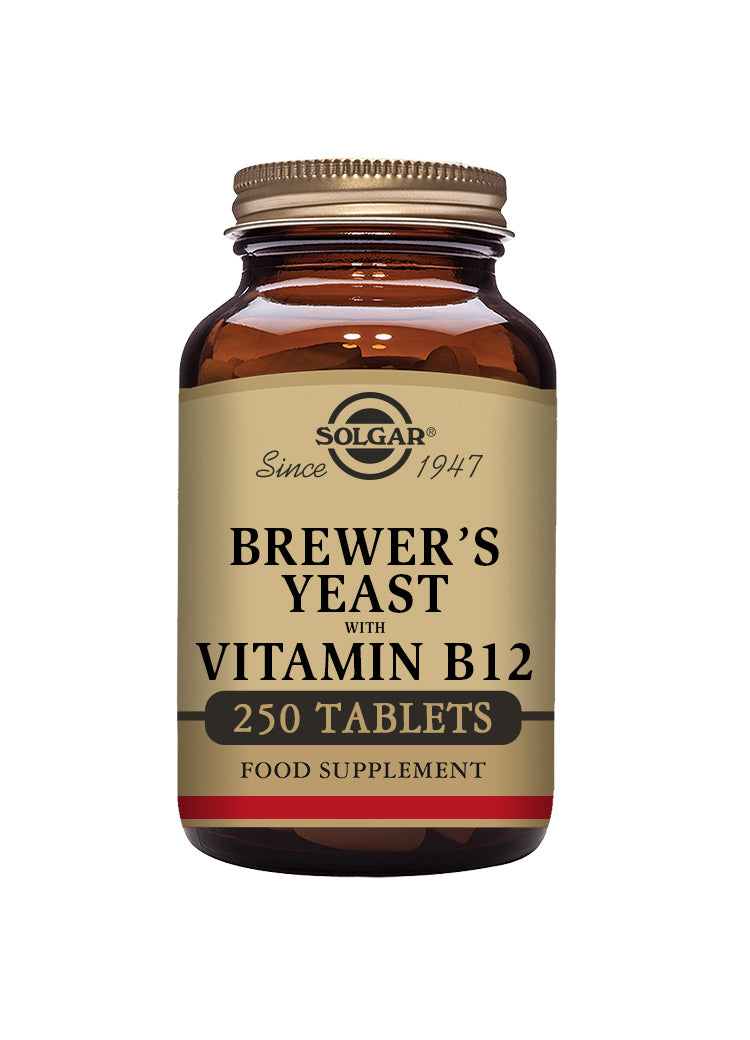 Solgar  Brewer's Yeast with Vitamin B12 250's