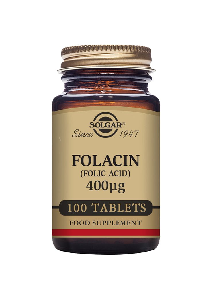 Solgar Folacin (Folic Acid) 400ug 100's by Solgar