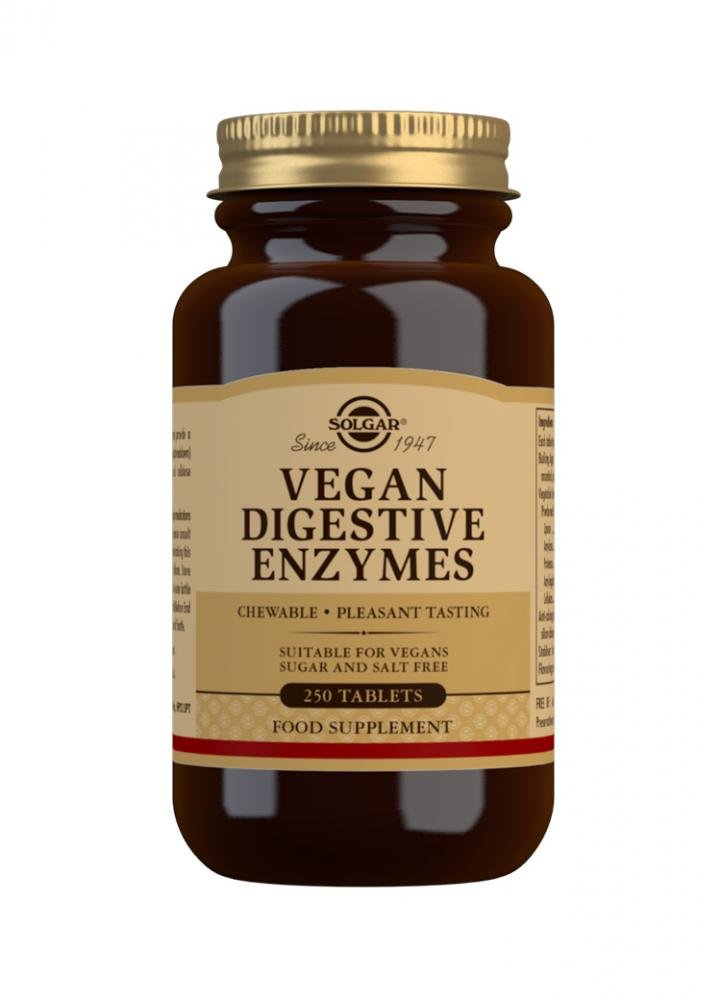 Solgar Vegan Digestive Enzymes 250's by Solgar