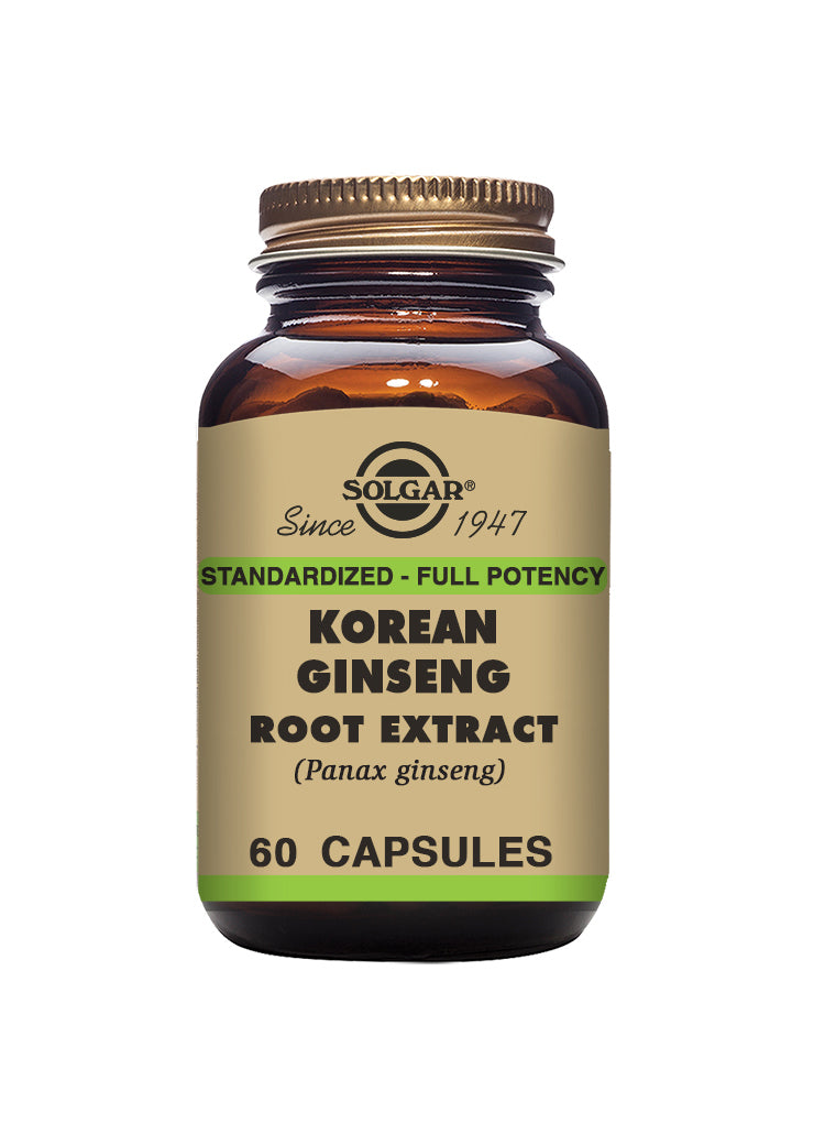 Solgar  Korean Ginseng Root Extract 60's