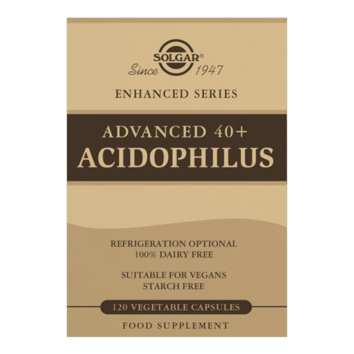 Solgar  Advanced 40+ Acidophilus 120's