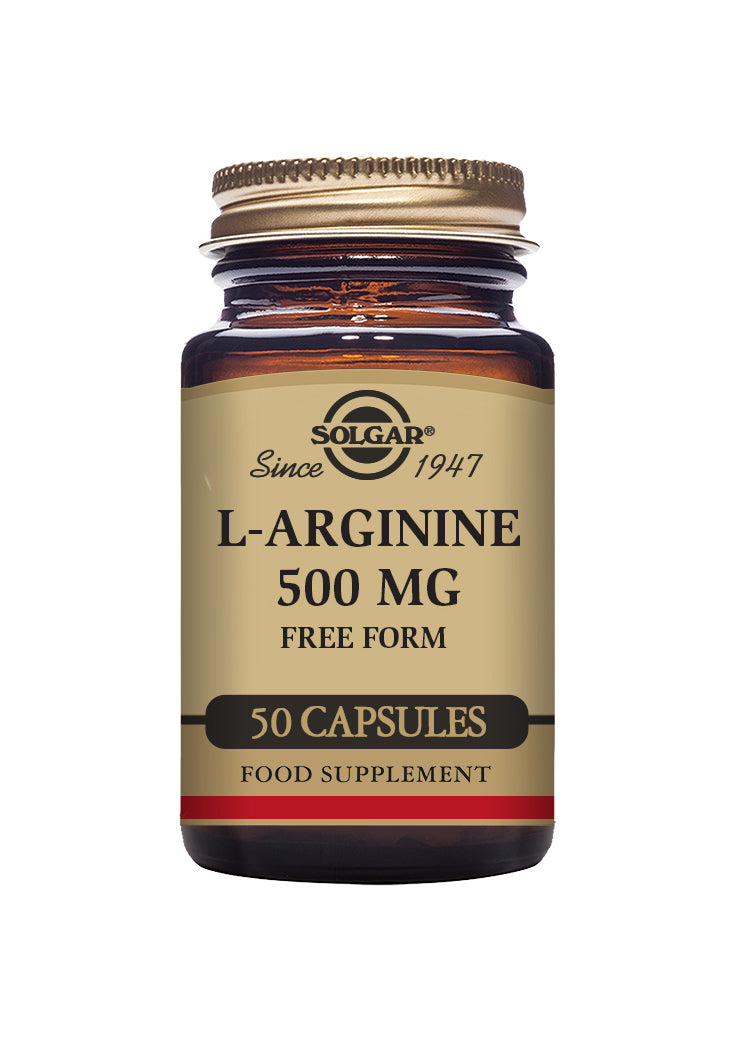 Solgar  L-Arginine 500mg 50's