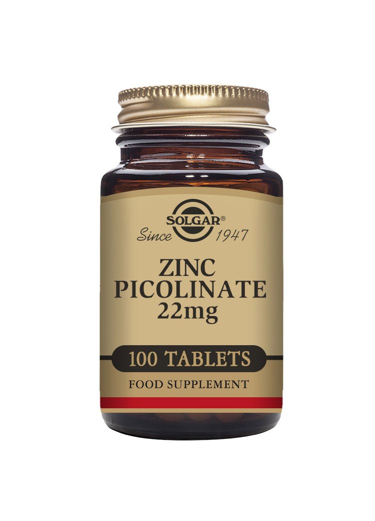 Solgar Zinc Picolinate 22mg 100's by Solgar