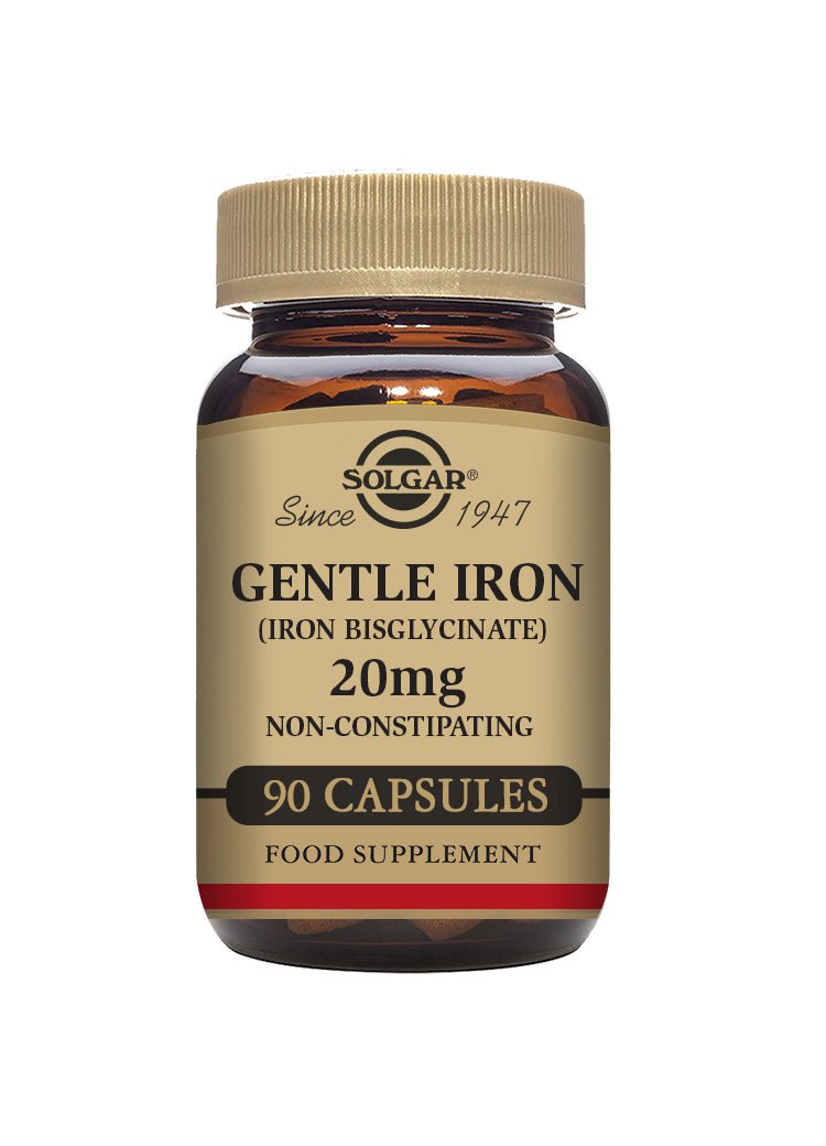 Gentle Iron 20 mg, 90 Capsules - Solgar by Solgar