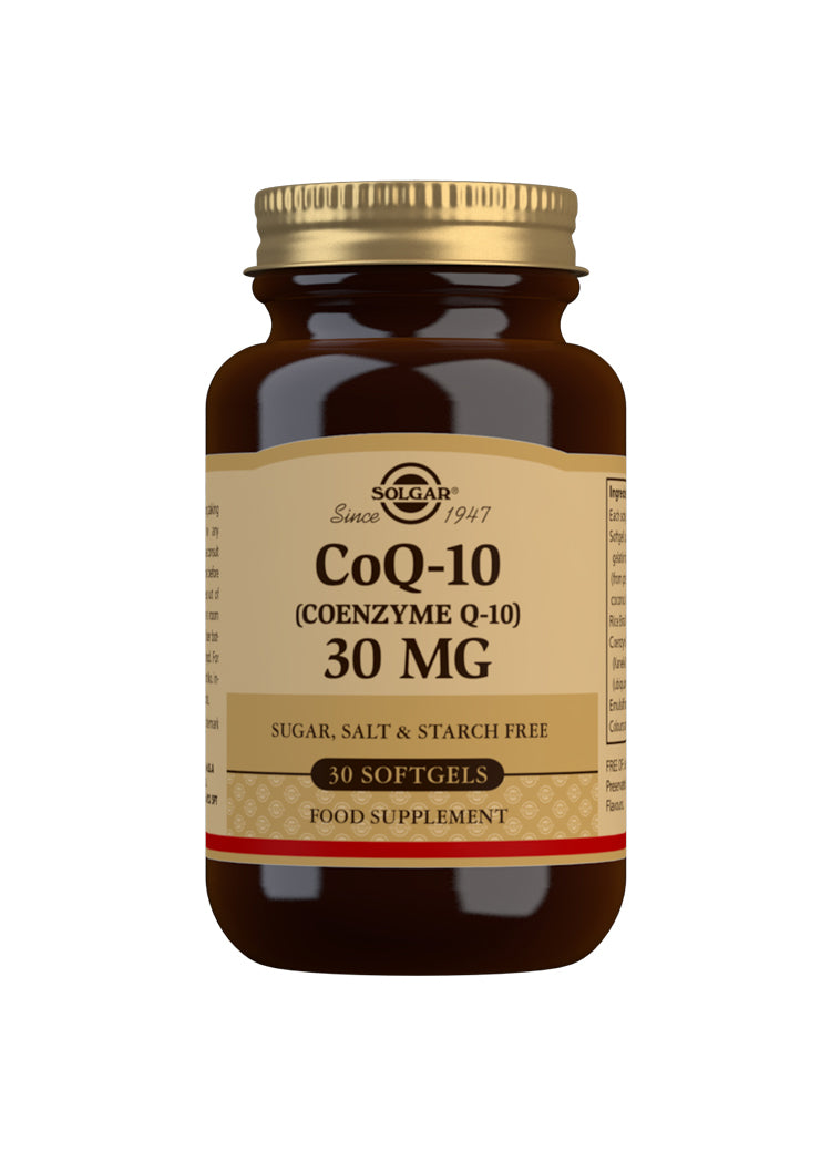 Solgar  CoQ-10 30mg 30's SOFTGELS