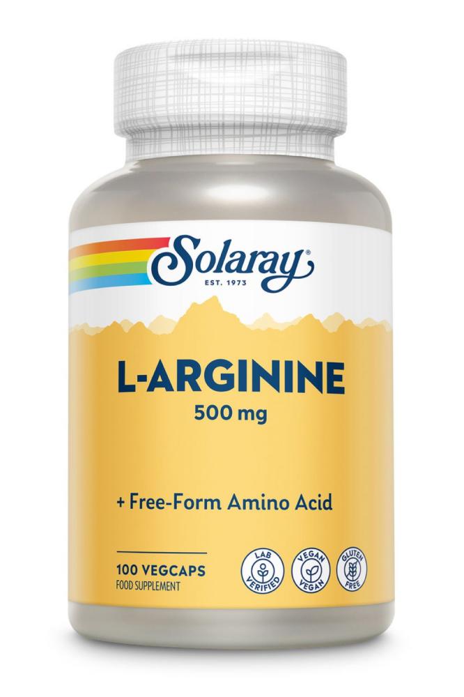 Solaray  L-Arginine 500mg 100's