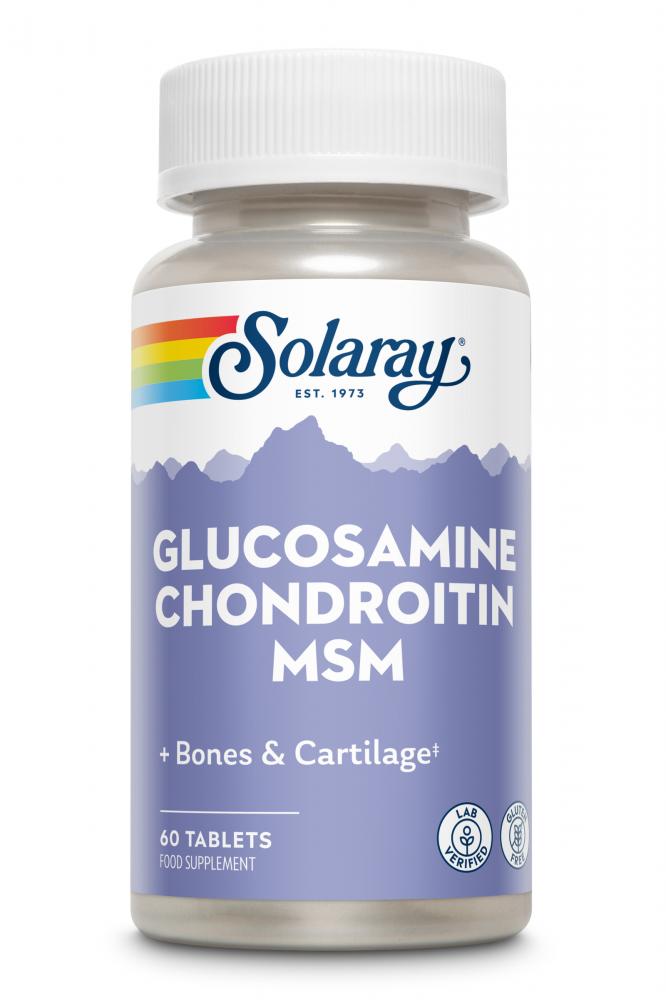 Solaray  Glucosamine Chondroitin MSM 60's