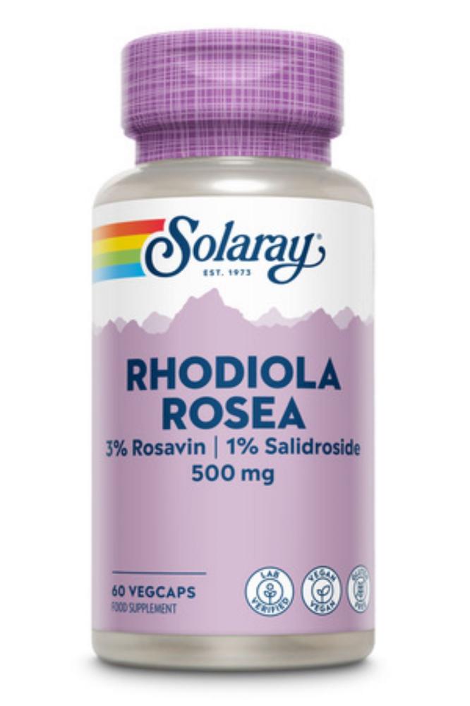 Solaray  Rhodiola Rosea 500mg 60's