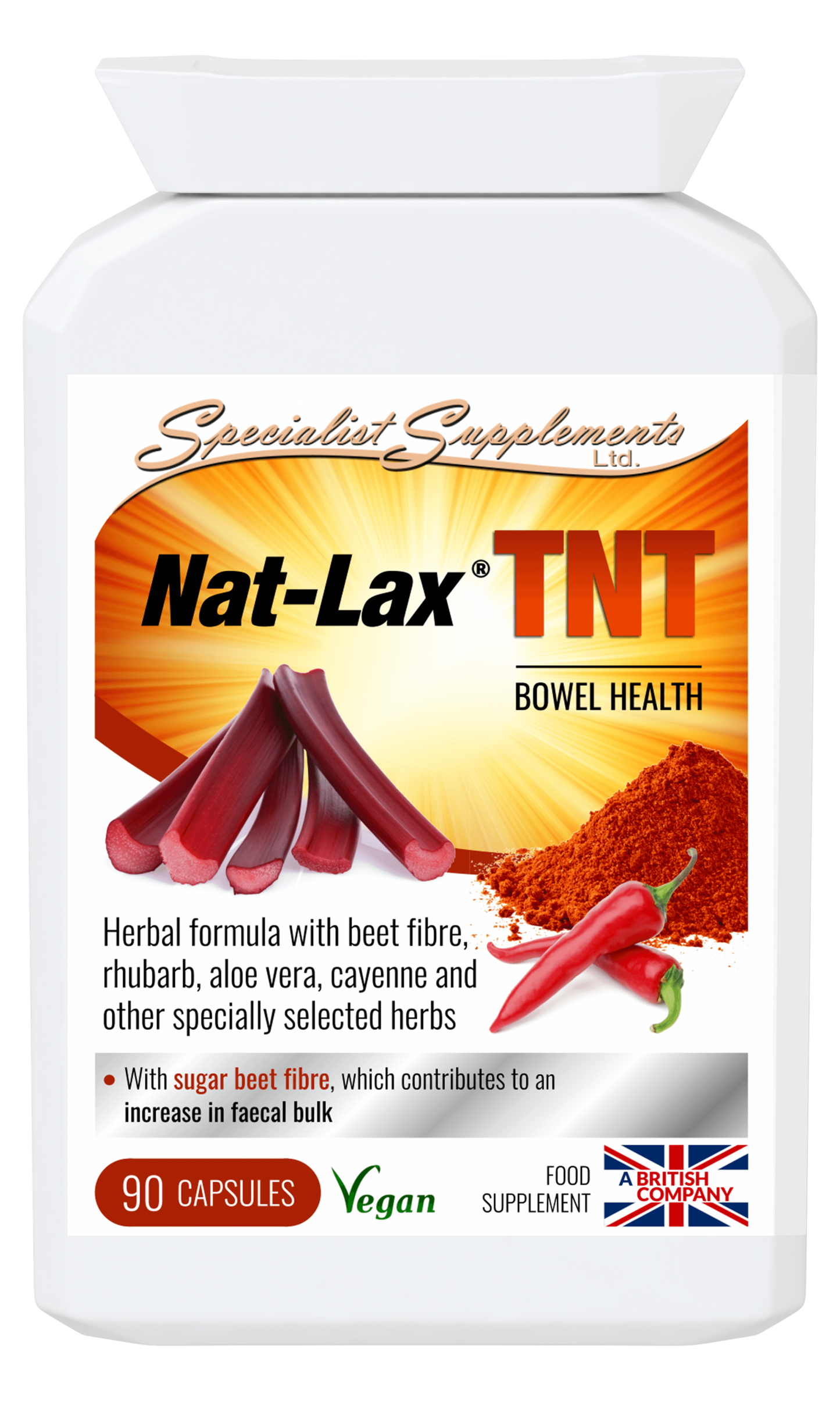 Specialist Supplements  Nat-Lax TNT 90's