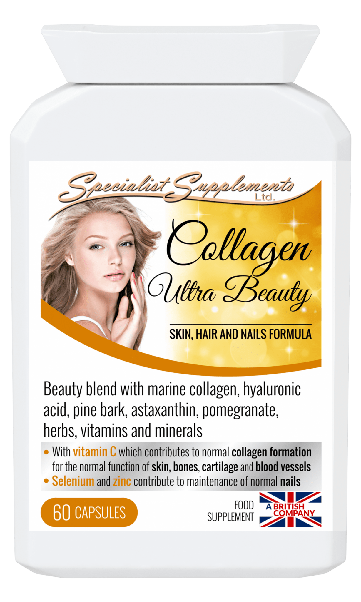 Specialist Supplements Collagen Ultra Beauty 60's by Specialist Supplements