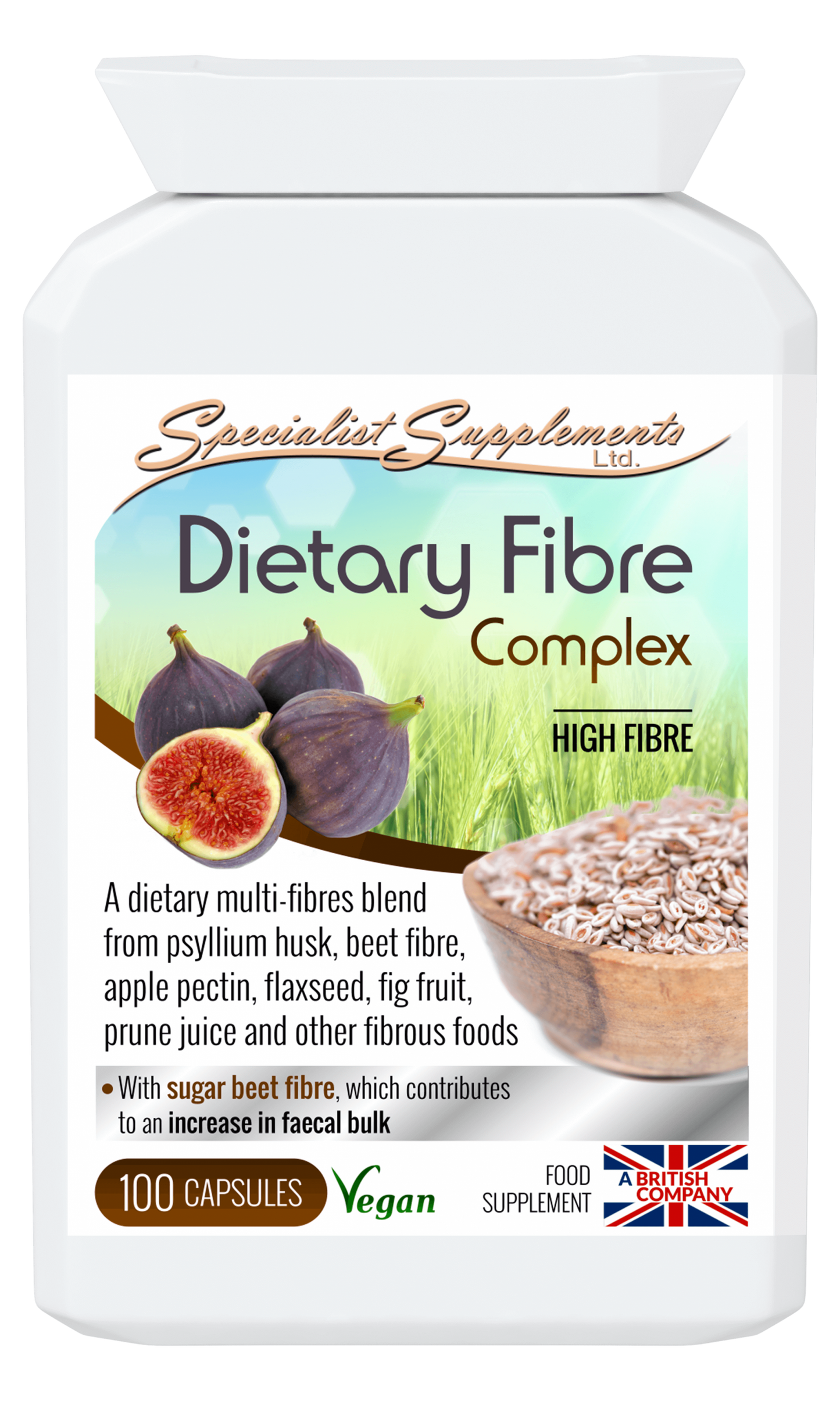 Specialist Supplements  Dietary Fibre Complex 100's