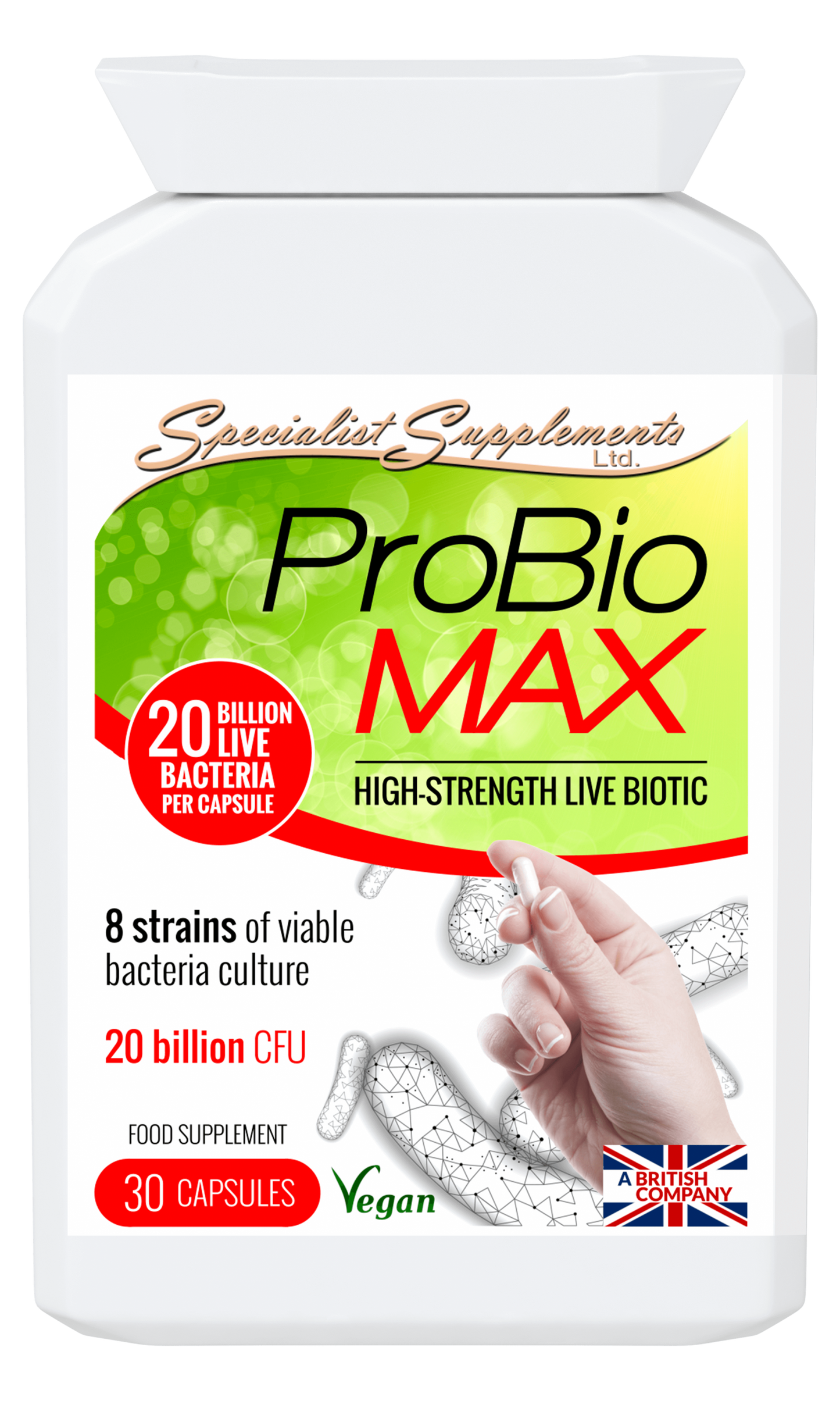 Specialist Supplements  ProBio MAX 30's