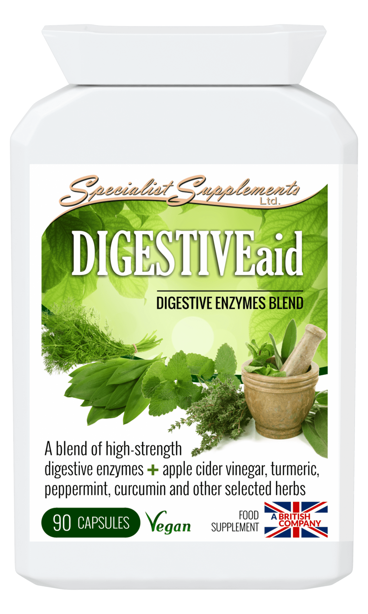 Specialist Supplements DIGESTIVEaid 90's by Specialist Supplements