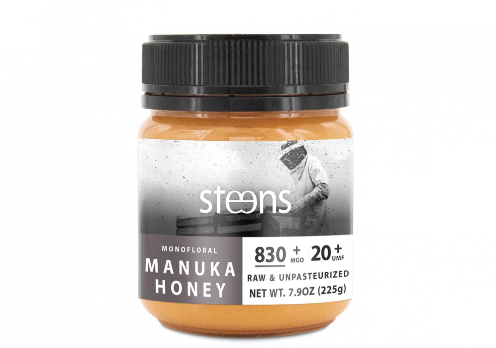 Steens  Monofloral Manuka Honey 830+ MGO 20+ UMF 225g