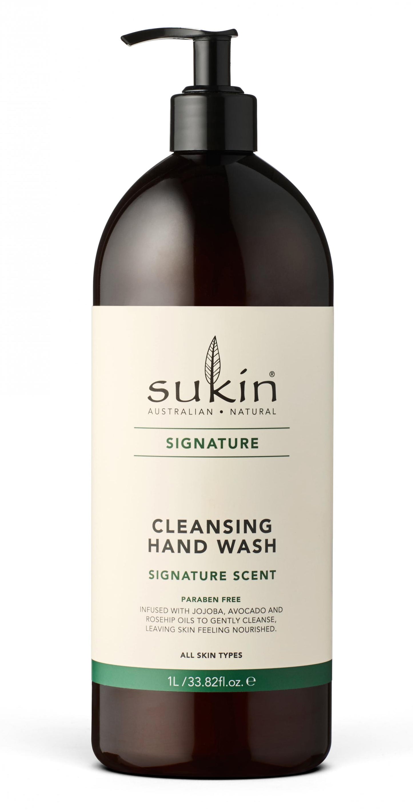 Sukin  Signature Cleansing Hand Wash 1ltr