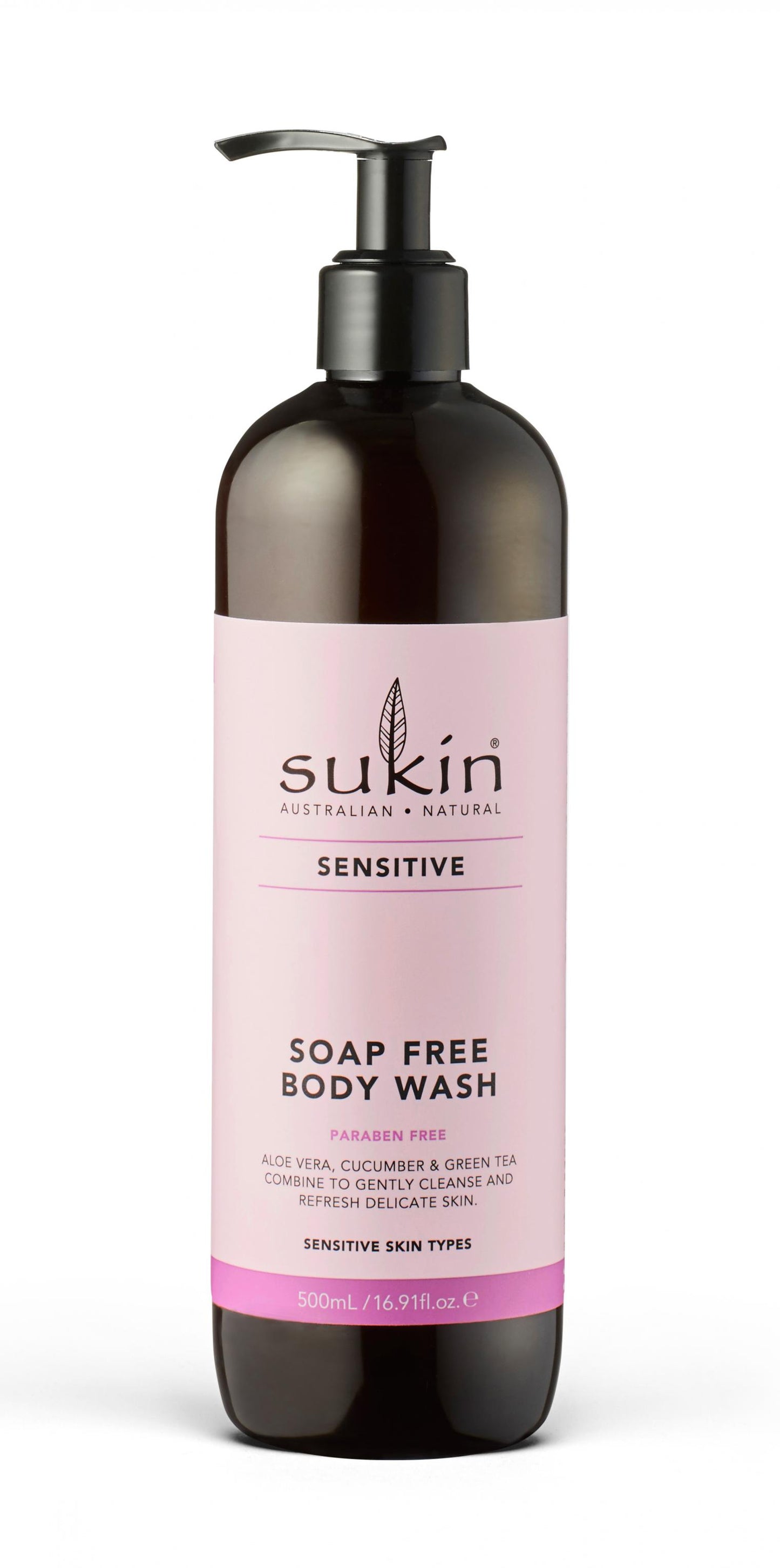 Sukin  Sensitive Soap Free Body Wash 500ml