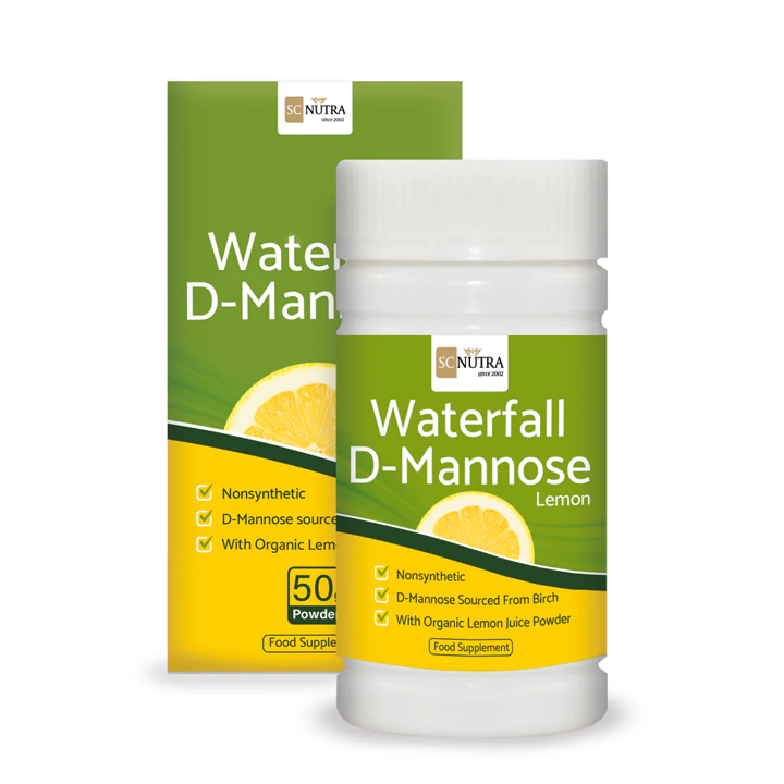 Sweet Cures  Waterfall D-Mannose Lemon 50g