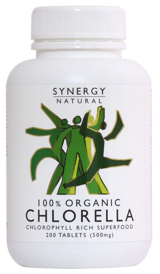 Synergy Natural Chlorella 500mg (100% Organic) 200's by Synergy Natural