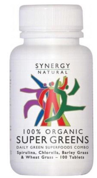 Synergy Natural Super Greens (100% Organic) 100's by Synergy Natural