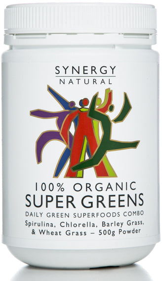 Synergy Natural  Super Greens (100% Organic) 500g