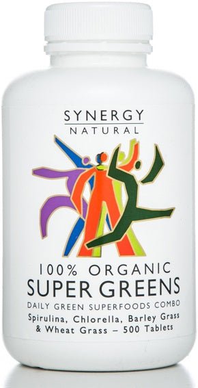 Synergy Natural Super Greens (100% Organic) 500's by Synergy Natural