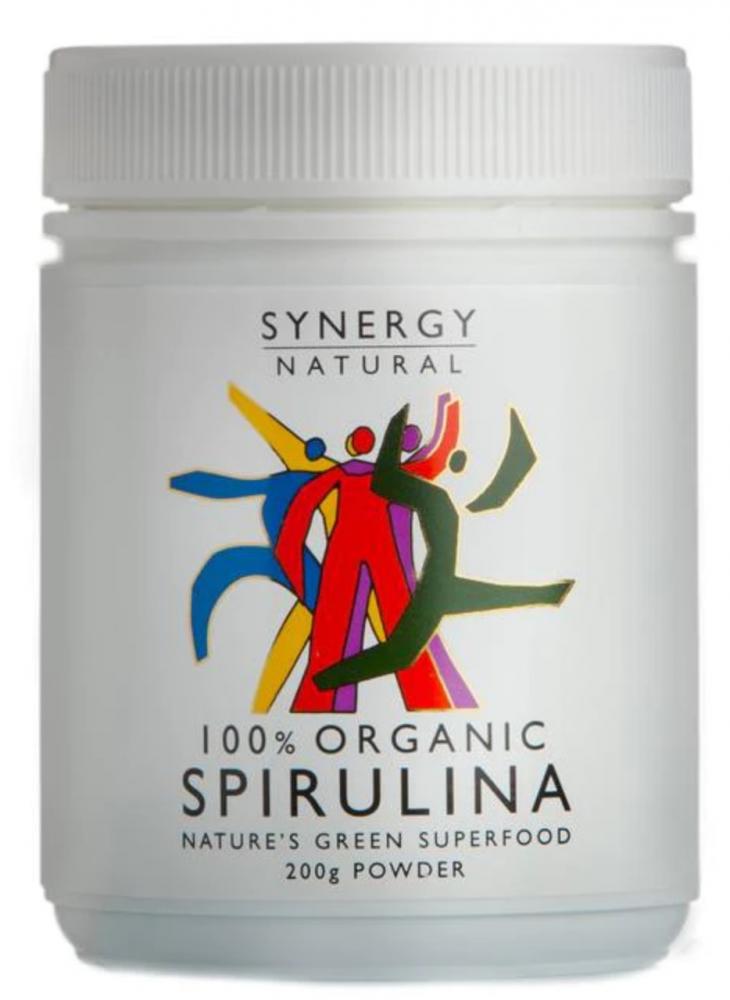 Synergy Natural  Spirulina (100% Organic) 200g