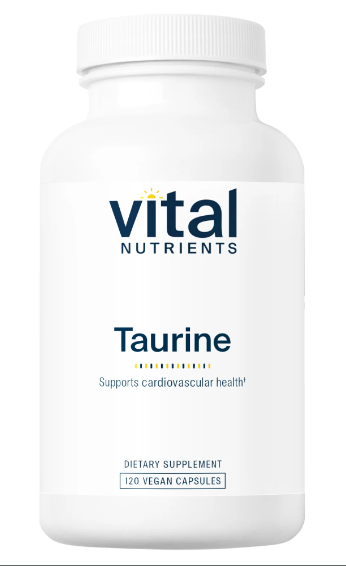 Taurine 1000 mg 120 caps - Vital Nutrients by Vital Nutrients