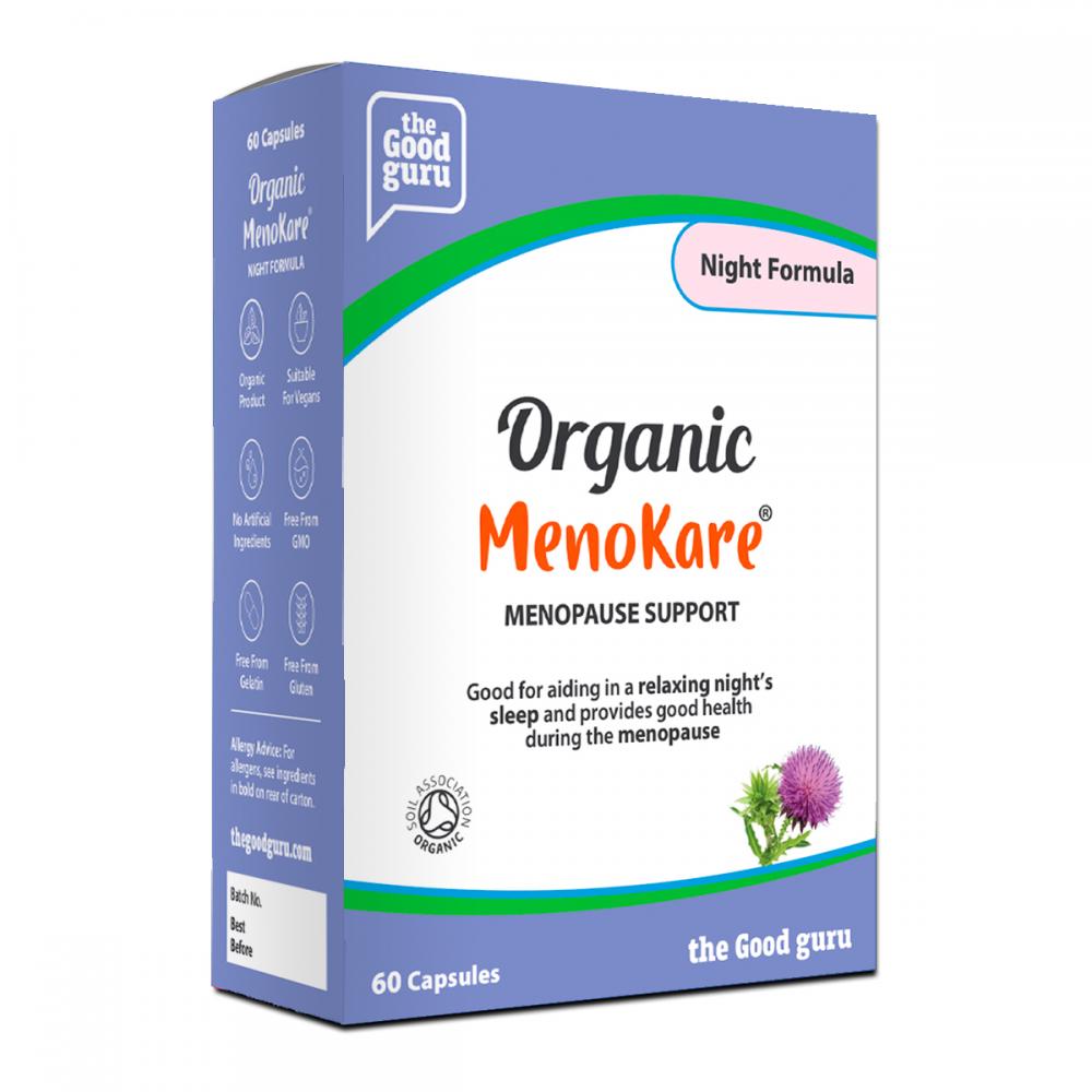 the Good guru  Organic MenoKare Night Formula 60's