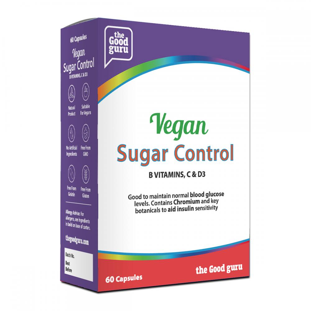 the Good guru  Vegan Sugar Control 60's