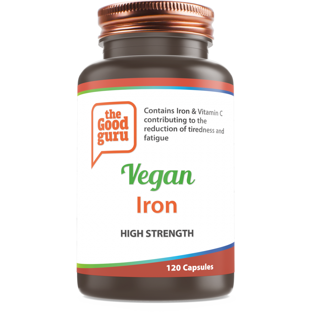 the Good guru  Vegan Iron 120's