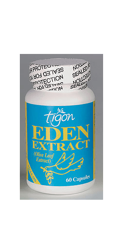 Tigon Eden Extract Olive Leaf Extract 500mg 60's by Tigon