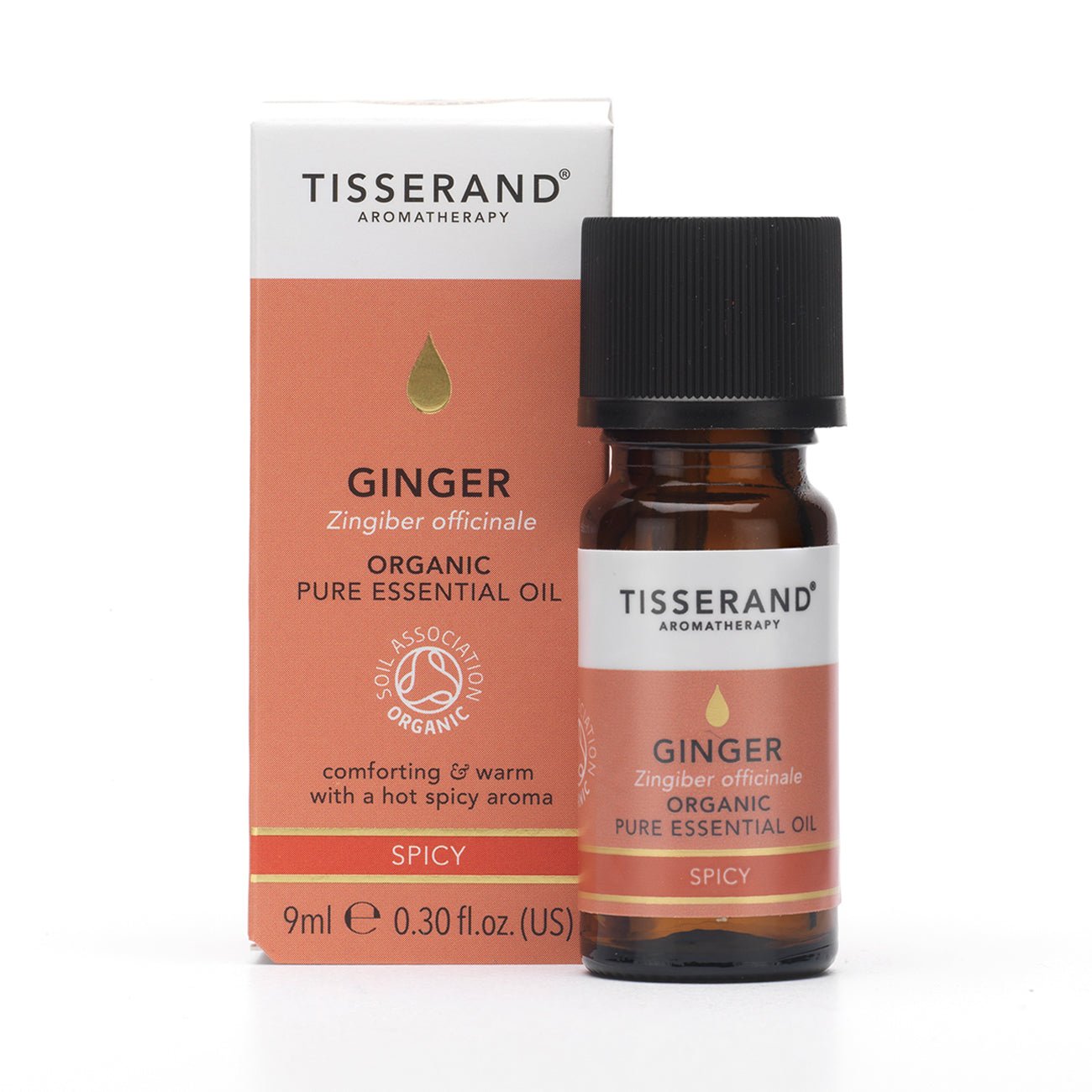 Tisserand Ginger Organic Pure Essential Oil 9ml by Tisserand