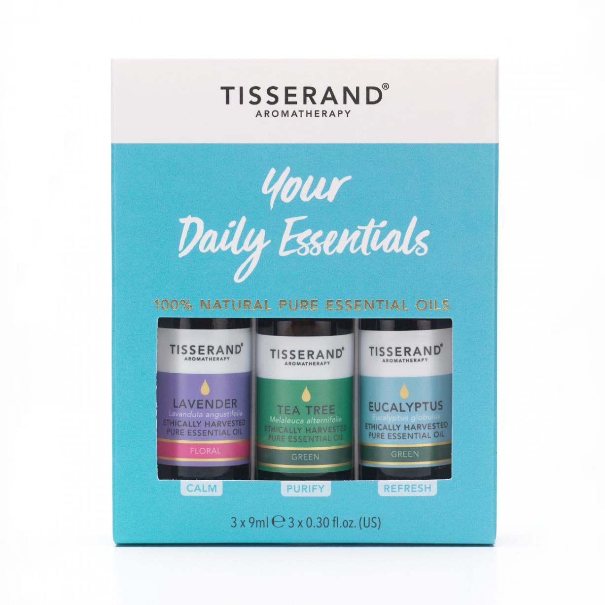 Tisserand  Your Daily Essentials Kit 3 x 9ml