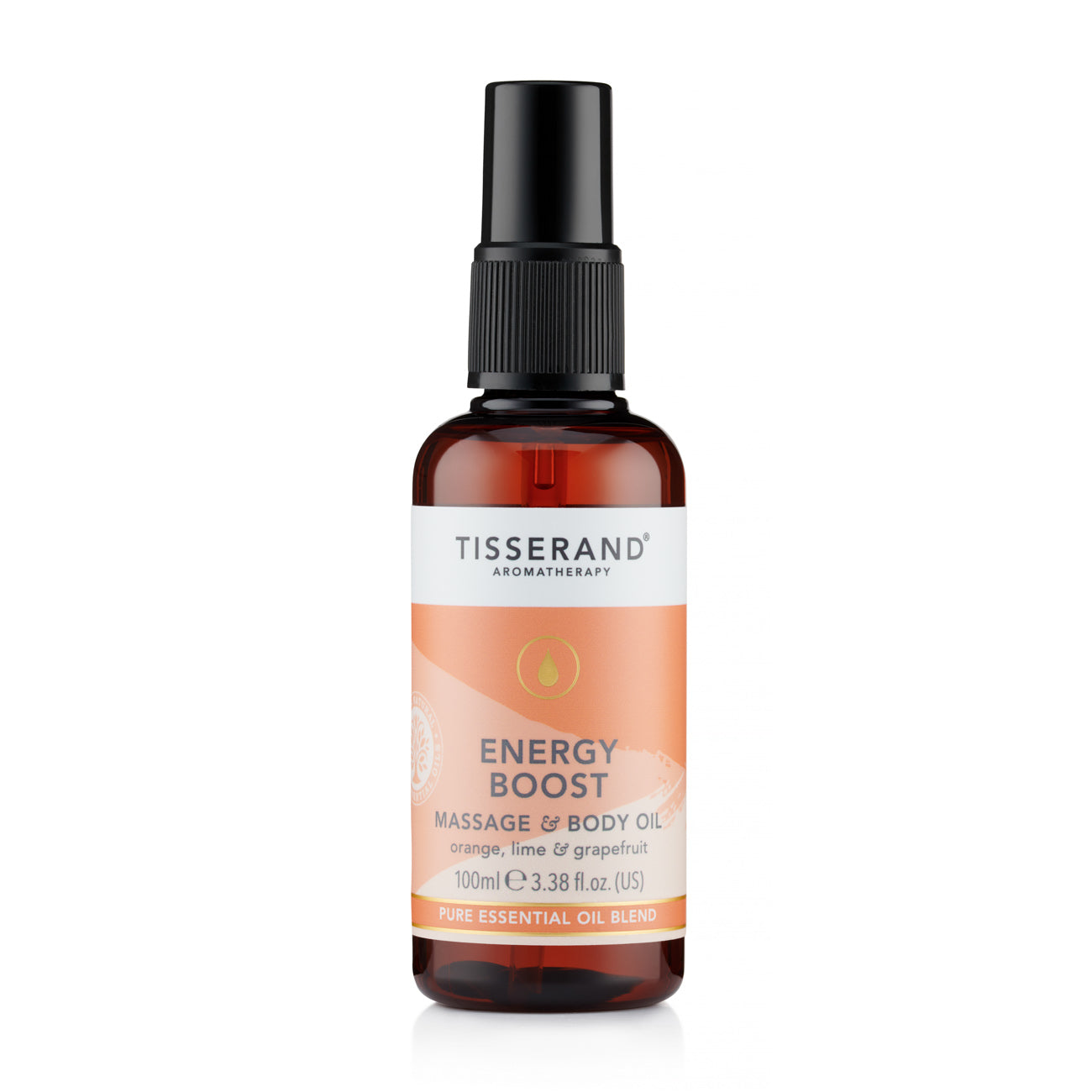 Tisserand  Energy Boost Massage & Body Oil 100ml