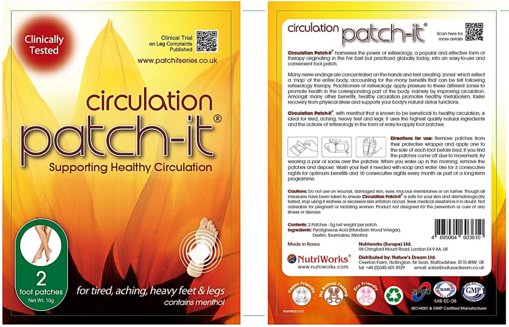 Patch it  Circulation Patch-it - 2 Patches